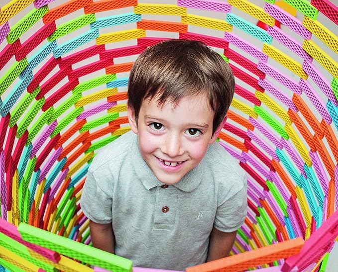 Tegu 340 Piece Perfect Blocks Building Set, Multicolor