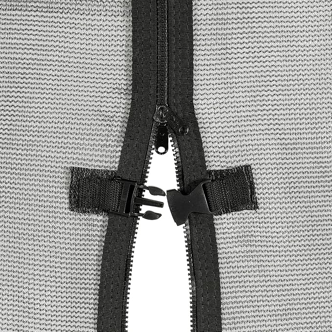 Upper Bounce Machrus Trampoline Net Replacement 7.5FT 8FT 9FT 10FT 12FT 13FT 14FT 15FT 16FT- Safety Net for Straight Poles/Arches Round Trampoline